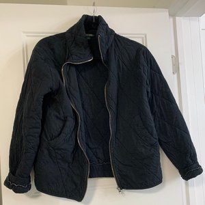 Black Quilted jacket - size S